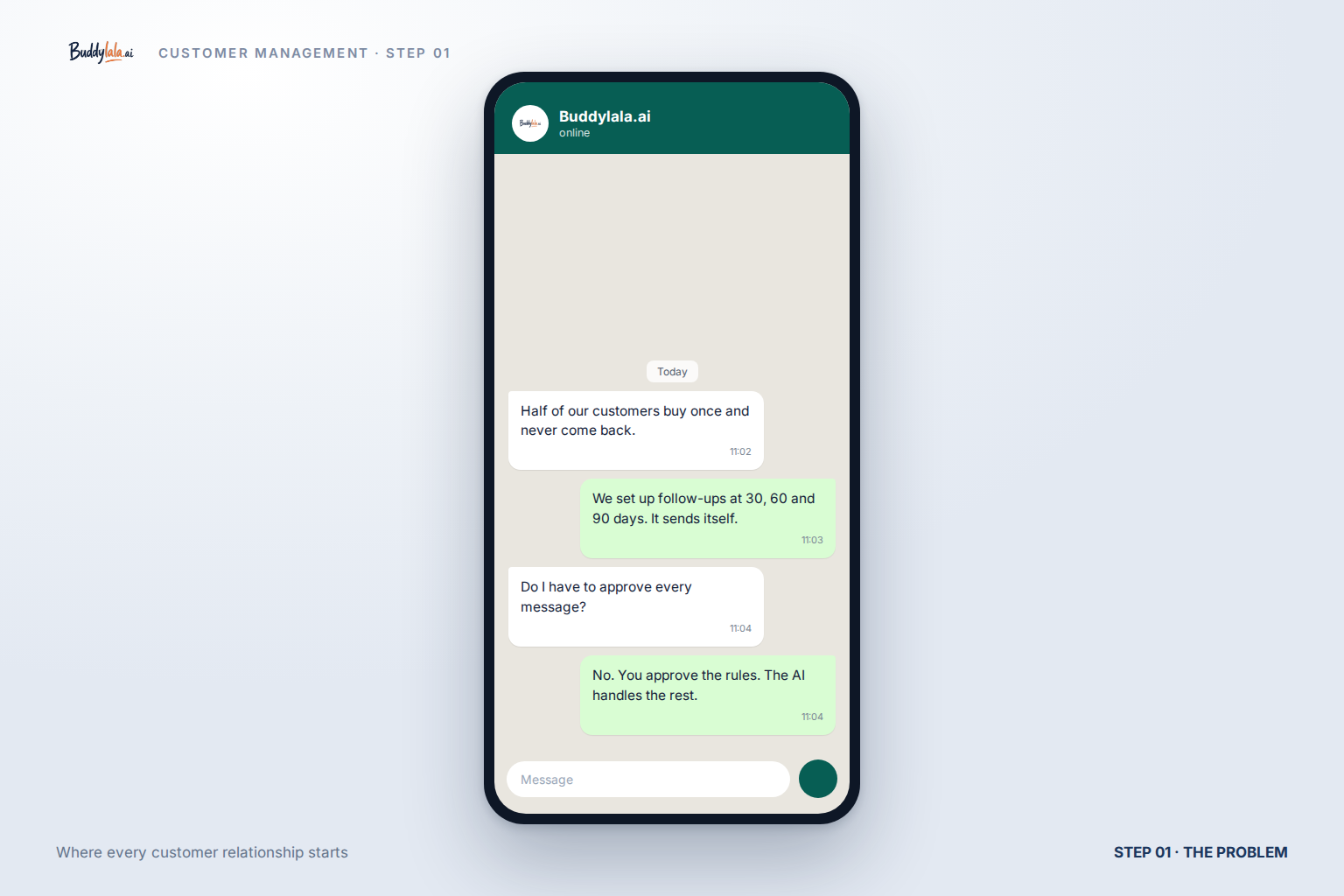WhatsApp CRM Inquiry